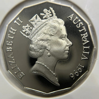 1996 Fifty 50 Cent Coin - Ex Proof Set - Elizabeth II Australia