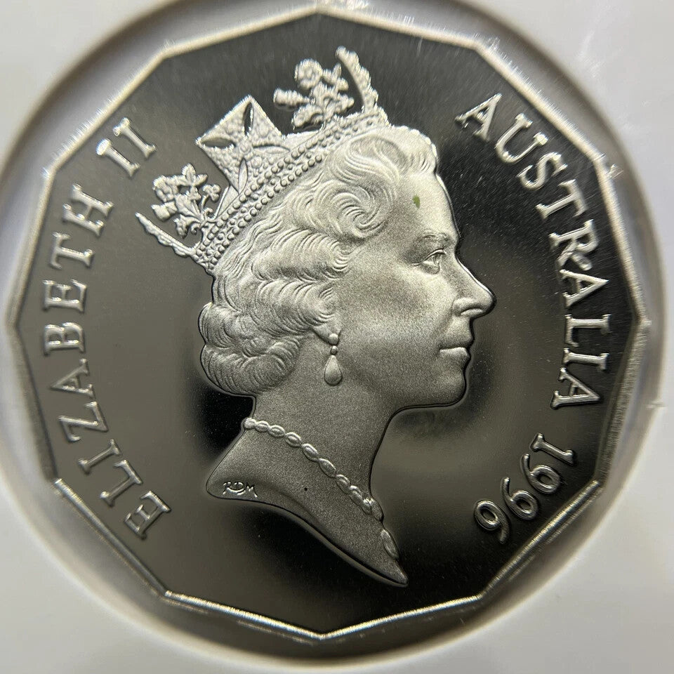 1996 Fifty 50 Cent Coin - Ex Proof Set - Elizabeth II Australia