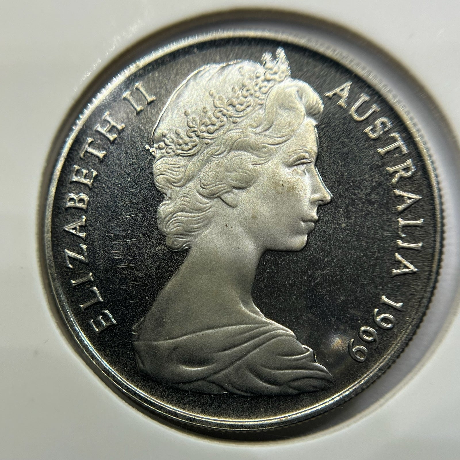 1969 Ten 10 Cent Coin - Ex Proof Set - Elizabeth II Australia