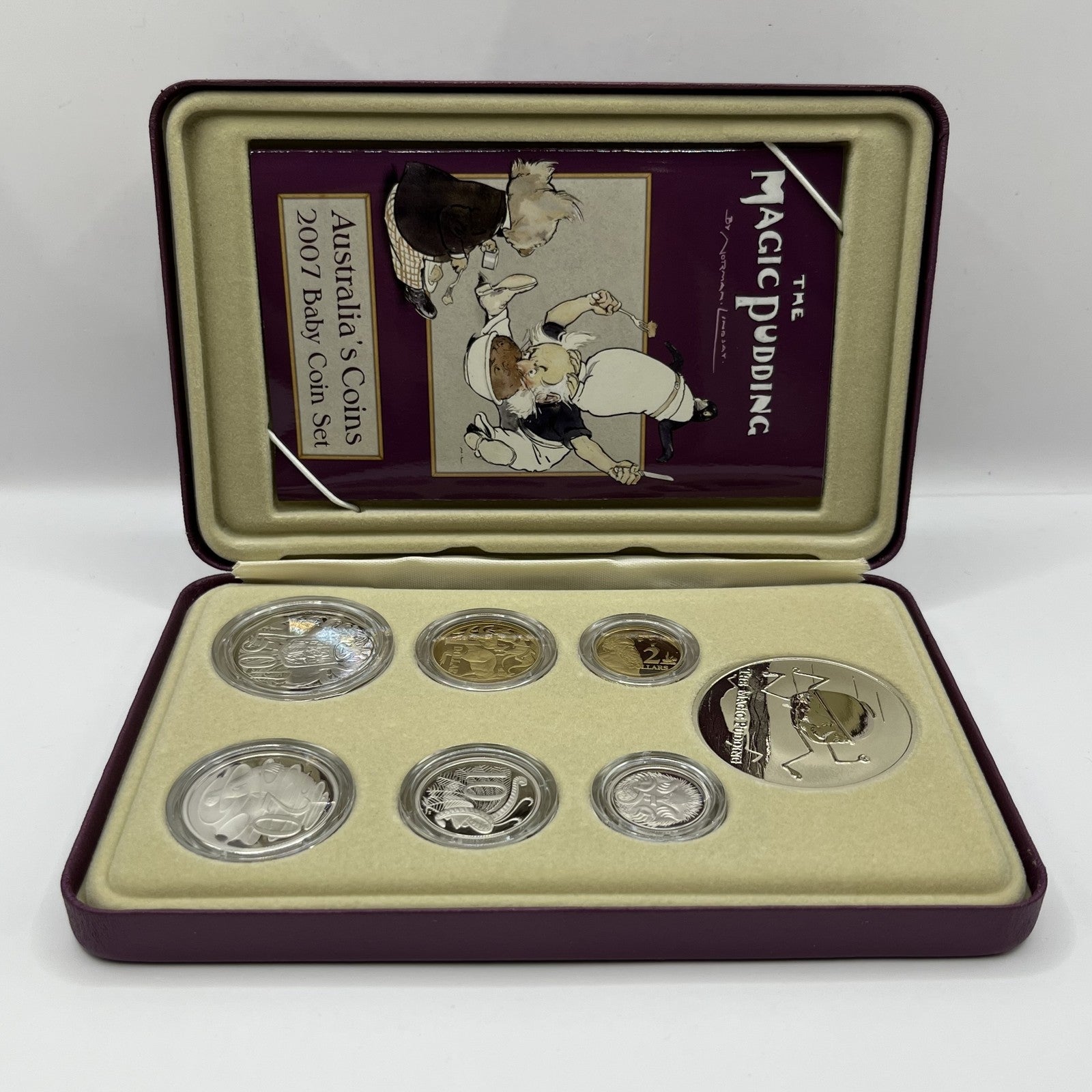 2007 Baby Proof Coin Set - The Magic Pudding - Scarce Royal Australian Mint