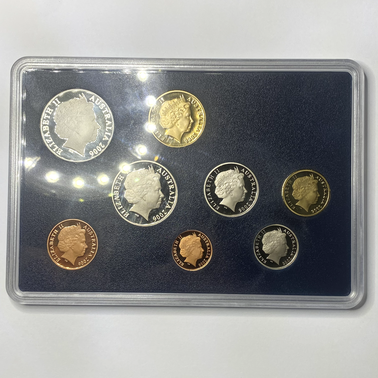 2006 One 1 Dollar Coin - Ex Proof Set - Elizabeth II Australia