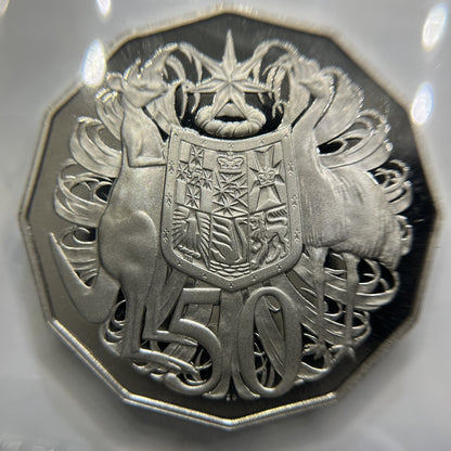 1992 Fifty 50 Cent Coin - Ex Proof Set - Scarce Elizabeth II