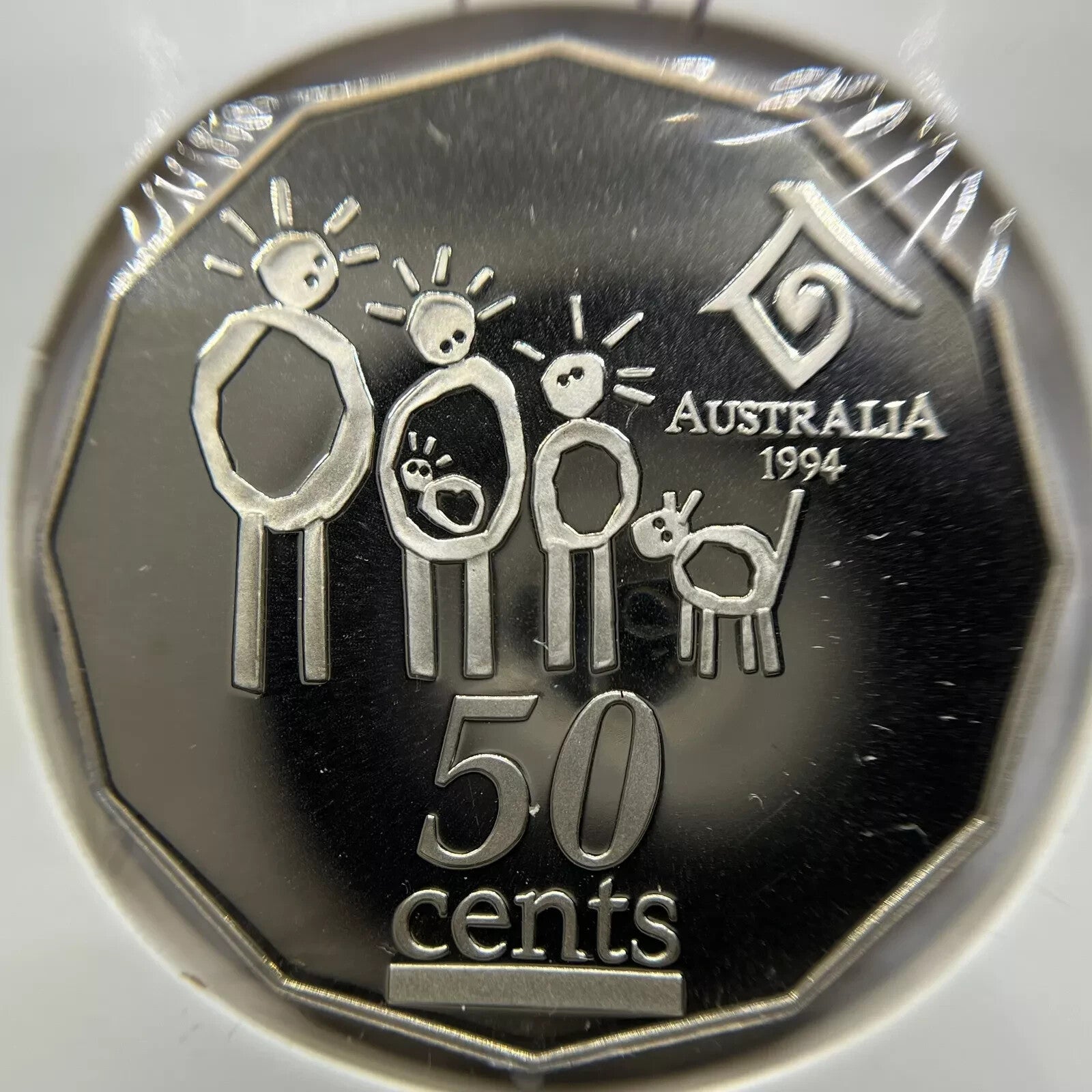 1994 Fifty 50 Cent Family Coin - Ex Proof Set - Elizabeth II Australia