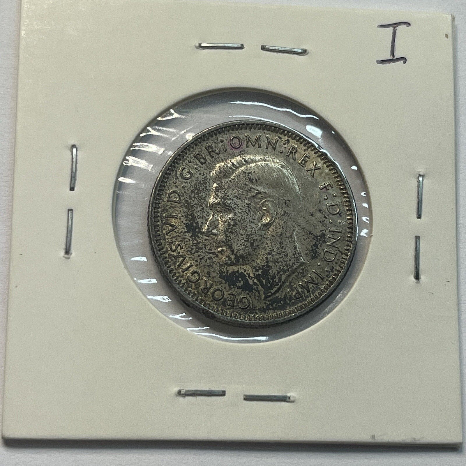 1942 s Shilling Coin - Uncirculated - George VI Silver Predecimal