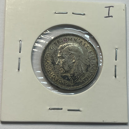 1942 s Shilling Coin - Uncirculated - George VI Silver Predecimal