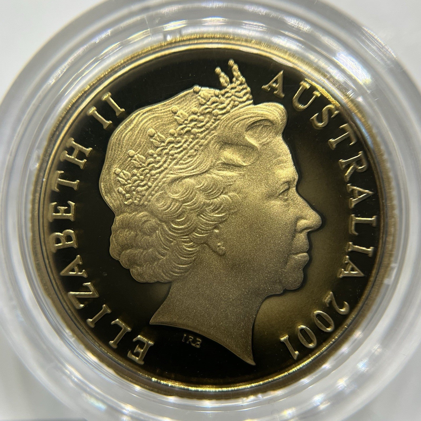 2001 Federation Proof One 1 Dollar Coin - Coloured Ex Proof Set - Scarce