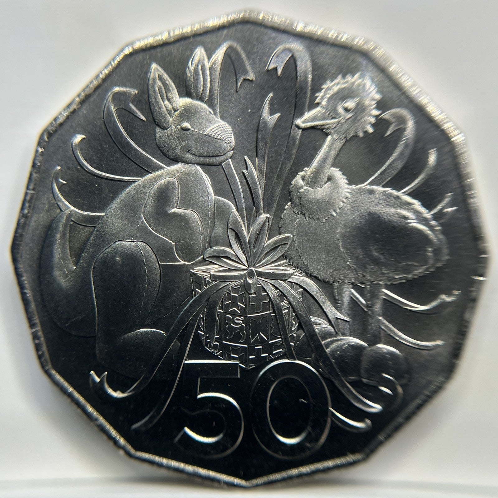 2022 Fifty 50 Cent Coin - Unc Ex Baby Mint Set - Scarce Elizabeth II