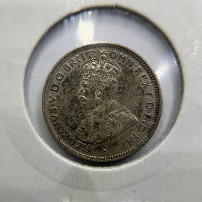 1927 Sixpence Coin - Extremely Fine - George V Silver Predecimal