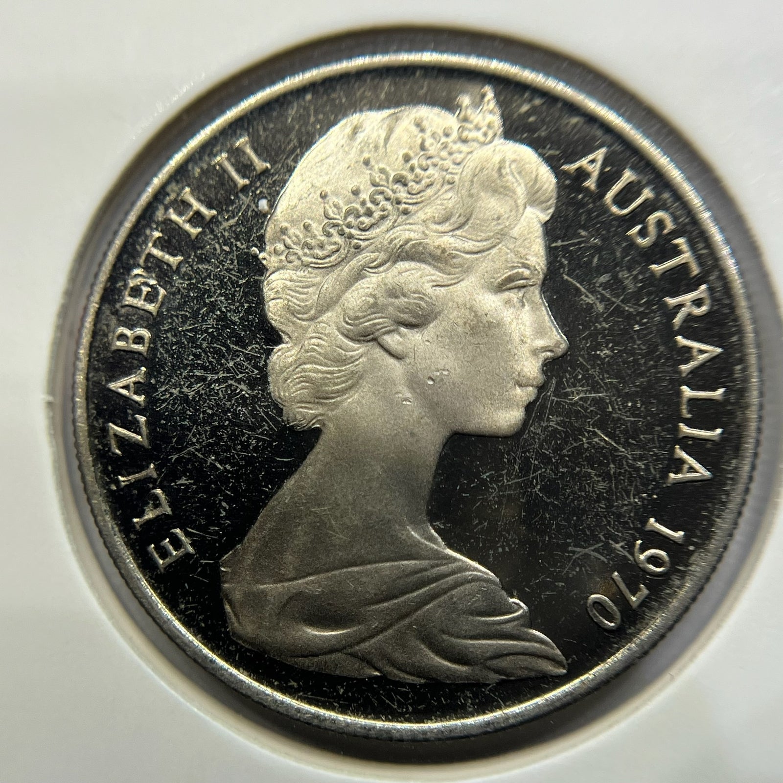 1970 Ten 10 Cent Coin - Ex Proof Set - Elizabeth II Australia