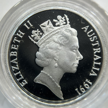 1991 Silver 10 Ten Cent Proof Coin - Ex Masterpieces in Silver Set - Fine .999
