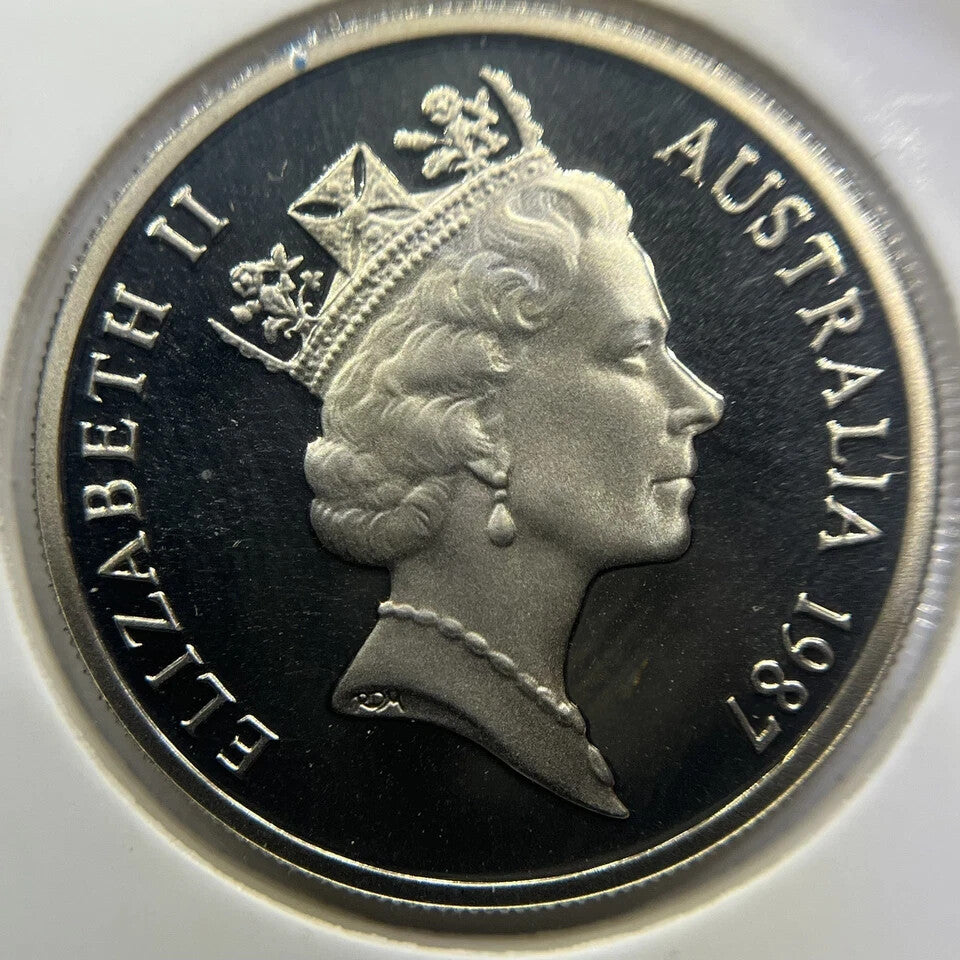 1987 Ten 10 Cent Coin - Ex Proof Set - Elizabeth II Australia