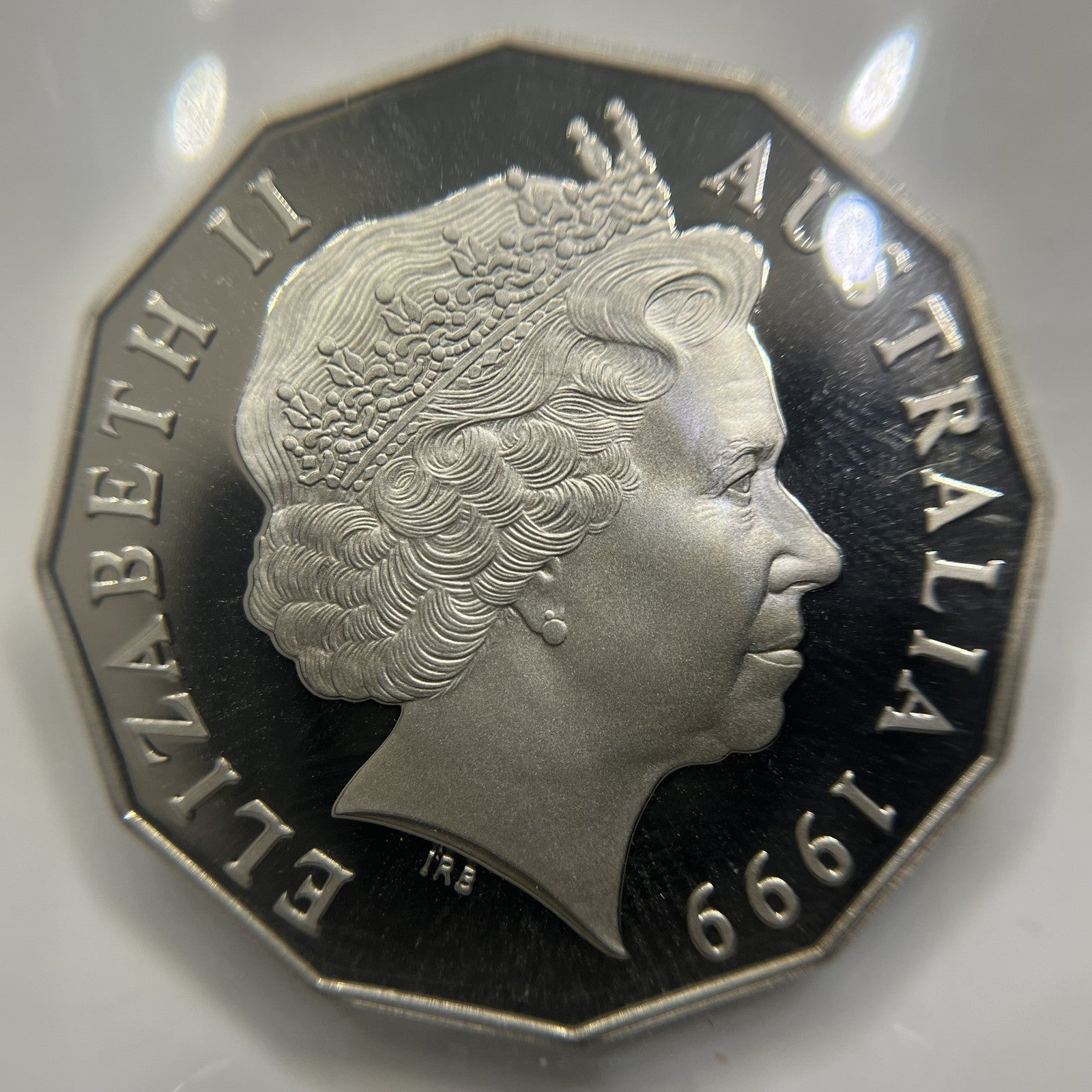 1999 Fifty 50 Cent Coin - Ex Proof Set - Elizabeth II