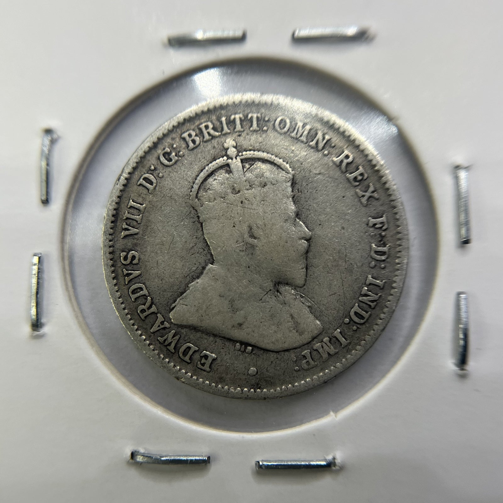 1910 Sixpence Coin - Very Fine - Edward VII Silver Predecimal