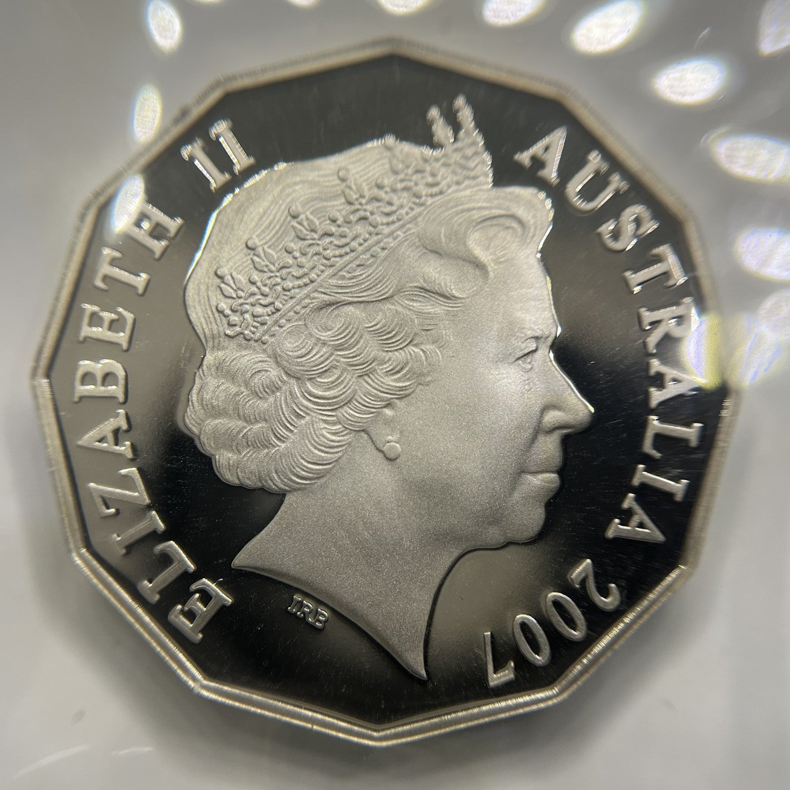 2007 Fifty 50 Cent Coin - Ex Proof Set - Elizabeth II