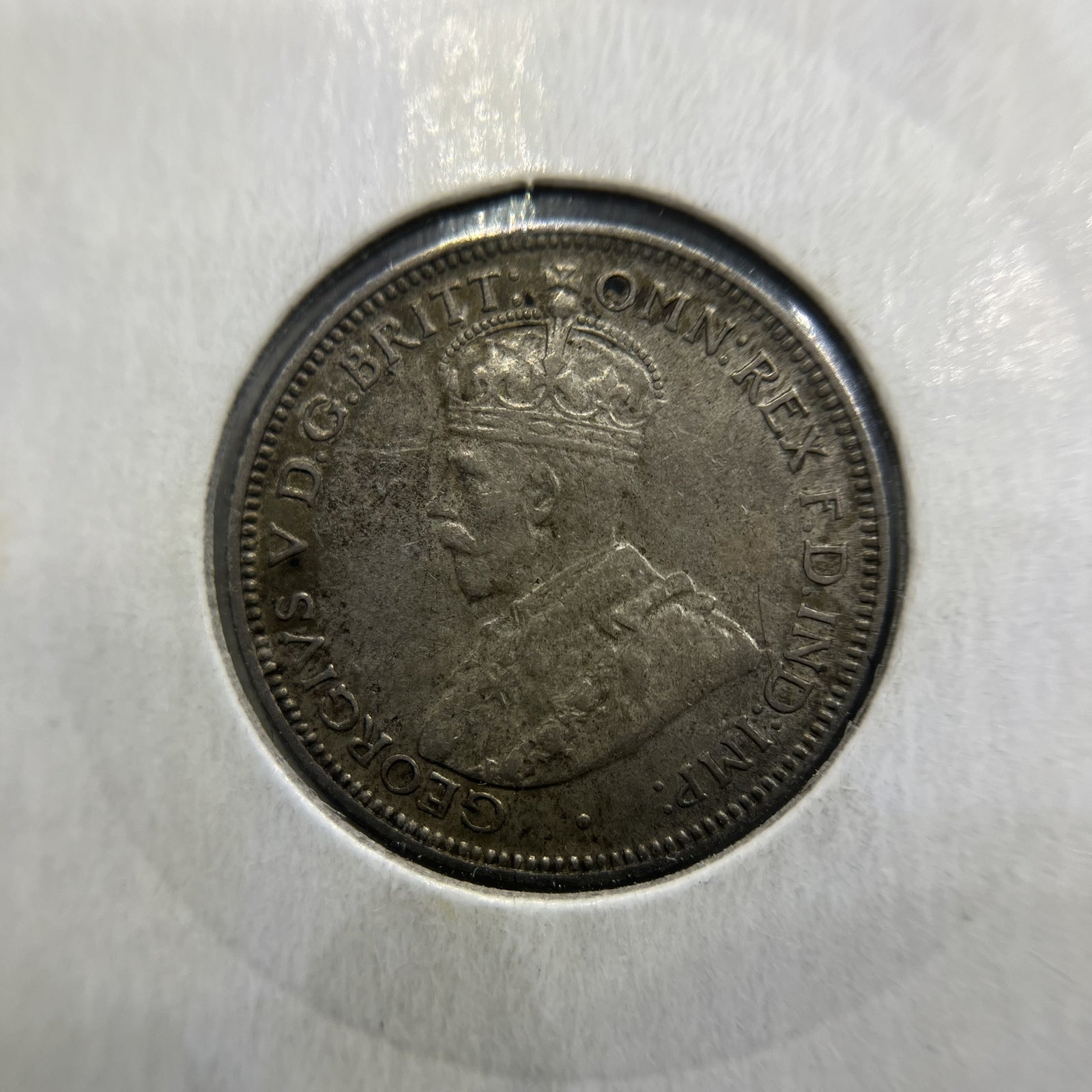 1928 Sixpence Coin - good Very Fine - George V Silver Predecimal