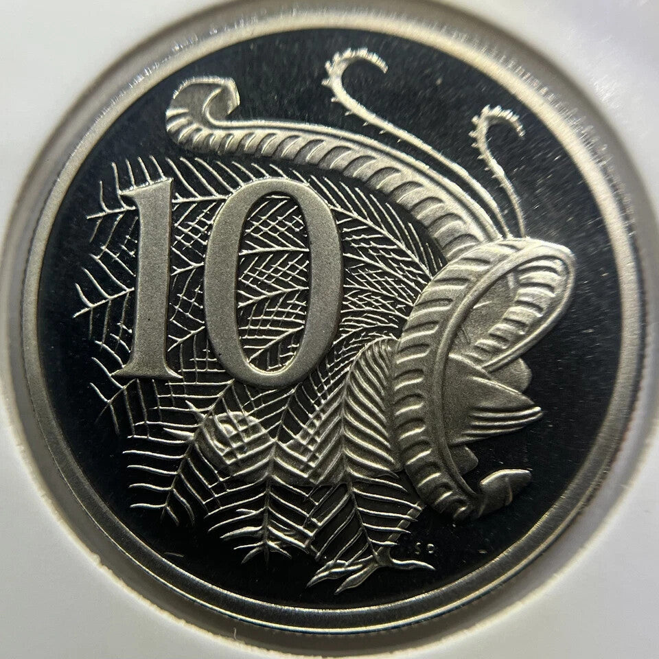 1987 Ten 10 Cent Coin - Ex Proof Set - Elizabeth II Australia