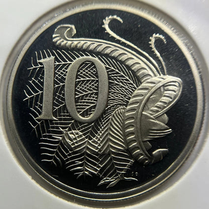 1987 Ten 10 Cent Coin - Ex Proof Set - Elizabeth II Australia