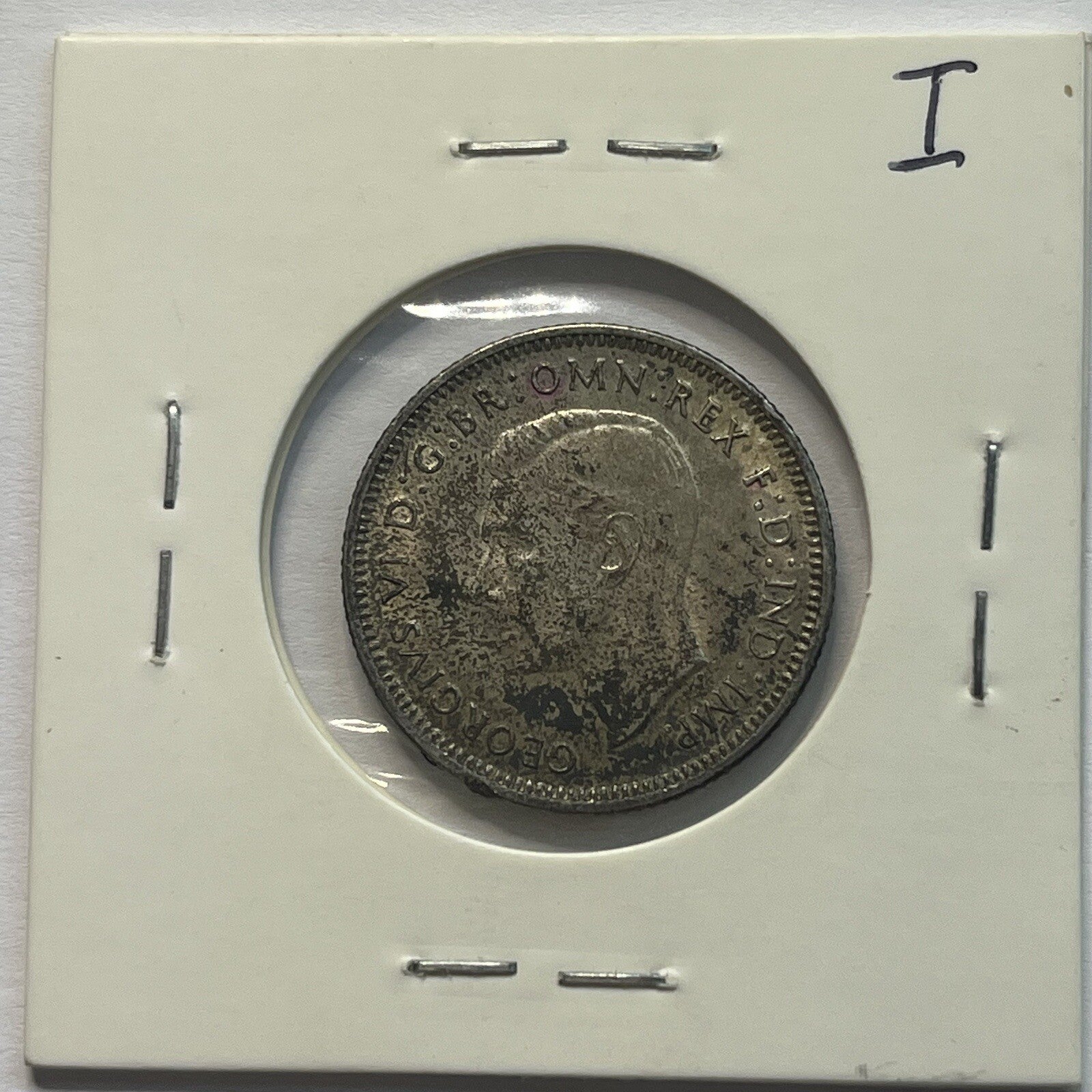 1942 s Shilling Coin - Uncirculated - George VI Silver Predecimal