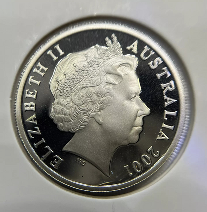 2001 Ten 10 Cent Coin - Ex Proof Set - Elizabeth II