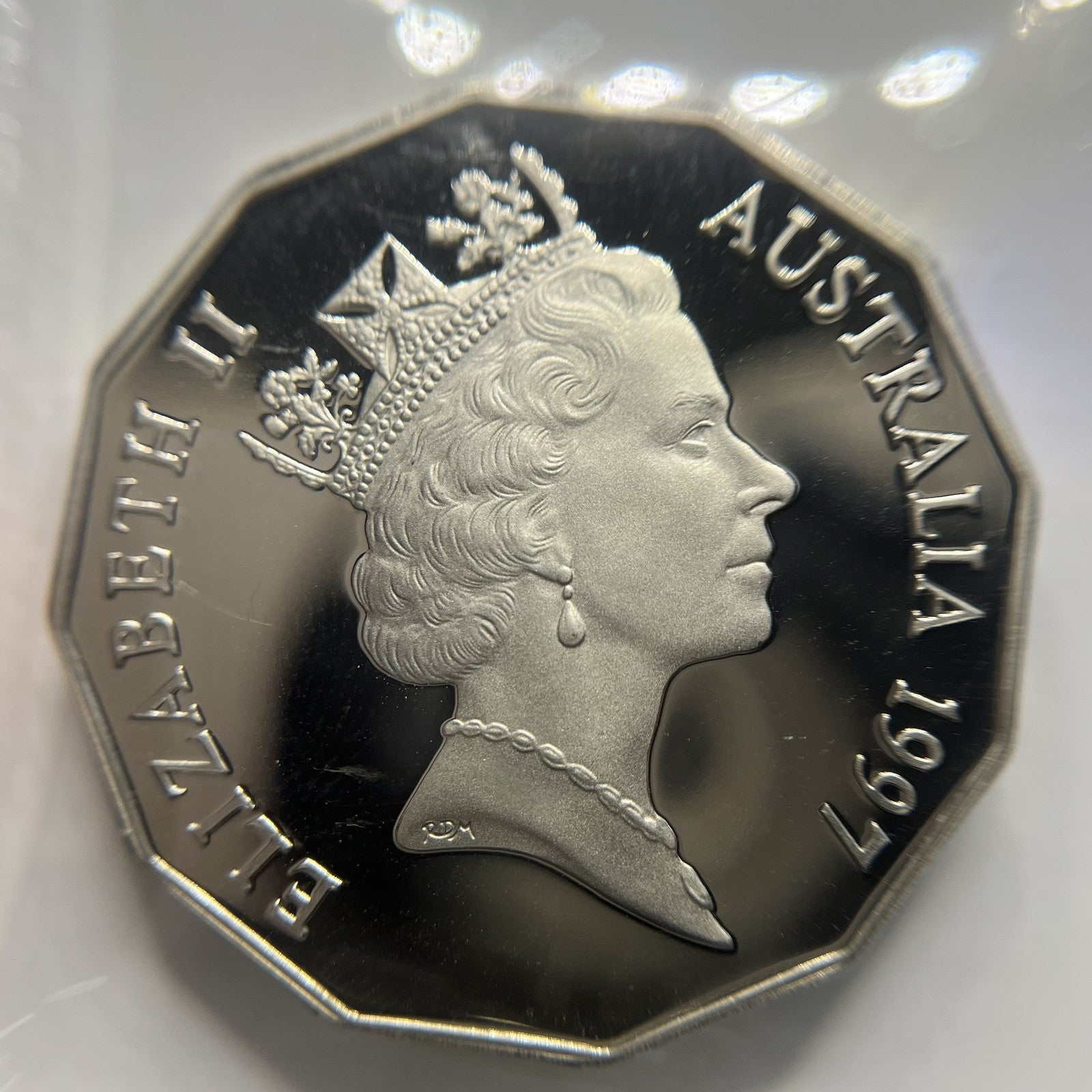 1997 Fifty 50 Cent Coin - Ex Proof Set - Elizabeth II