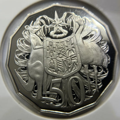 1983 Fifty 50 Cent Coin - Ex Proof Set - Elizabeth II Australia