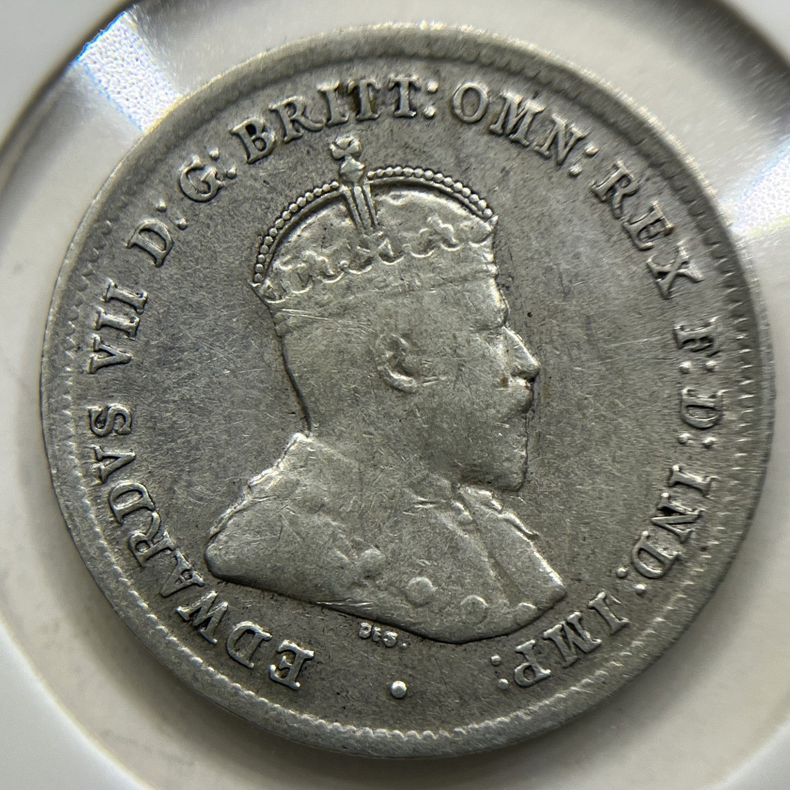 1910 Sixpence Coin - Extremely Fine - Silver Predecimal Edward VII