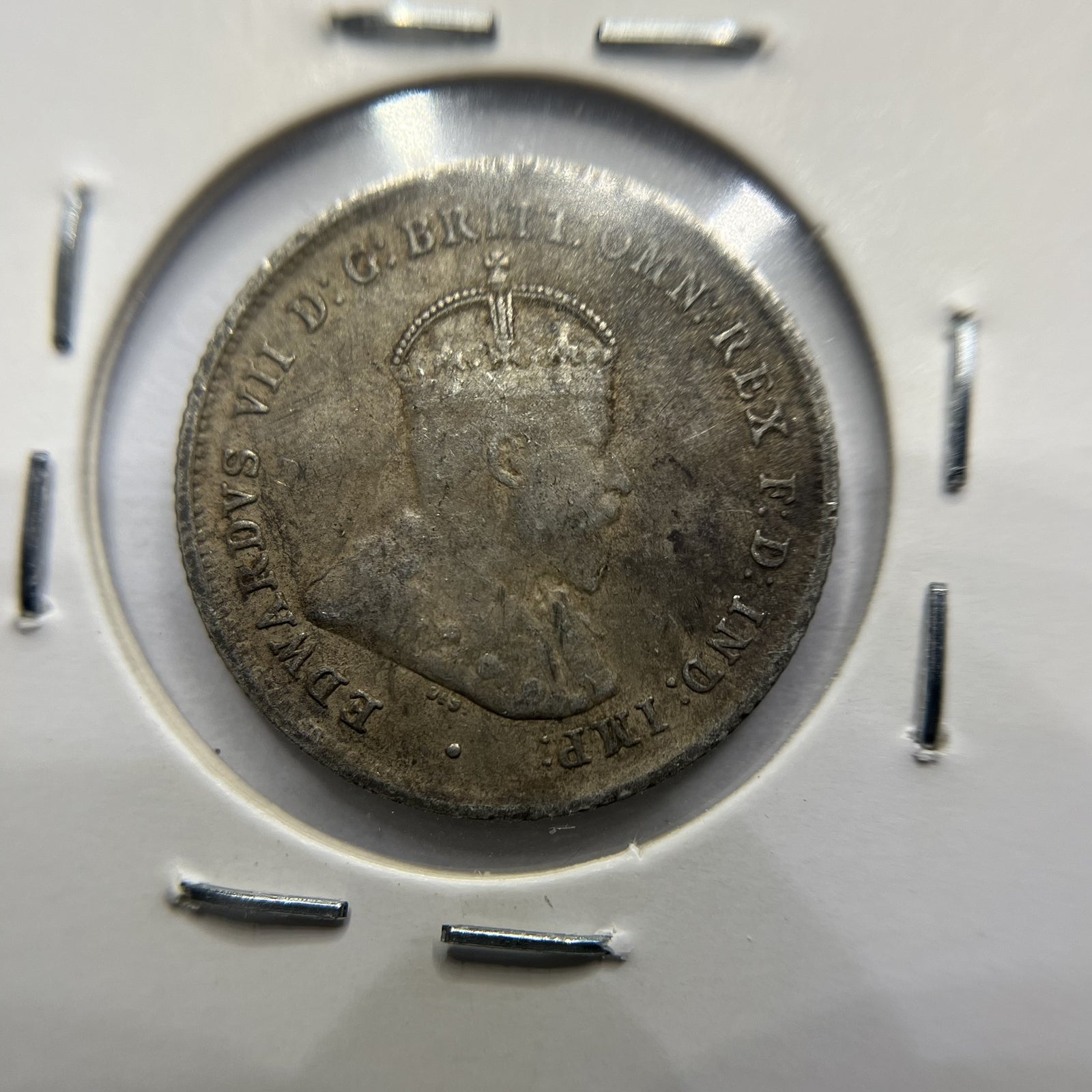 1910 Sixpence Coin - good Very Fine - Edward VII Silver Predecimal
