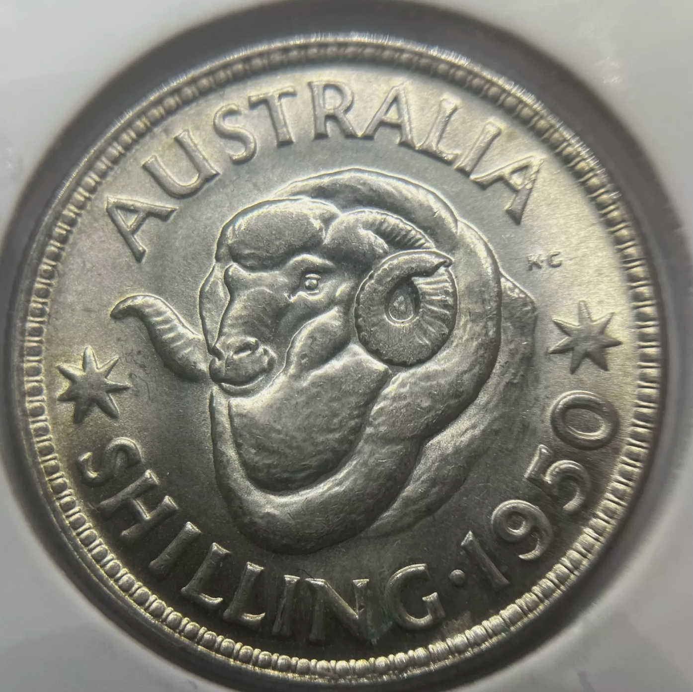 1950 Shilling Coin - Choice Uncirculated