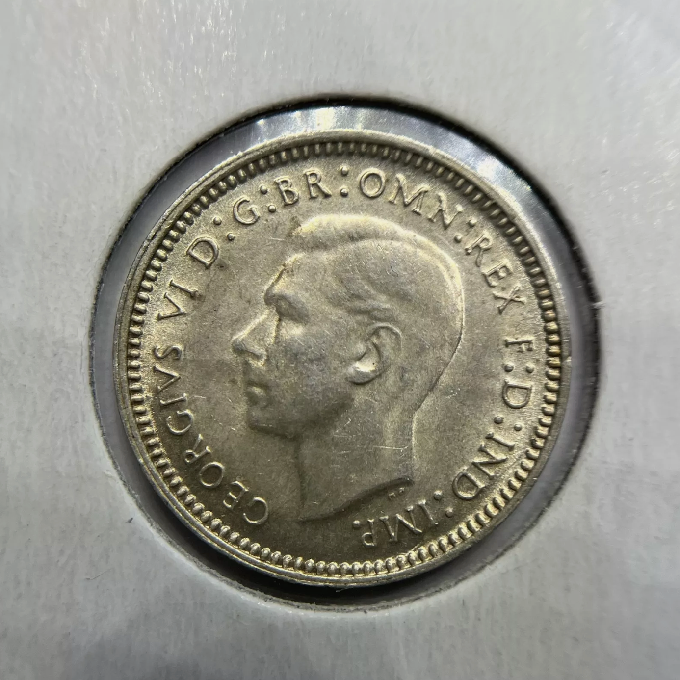 1942 Melbourne Threepence Coin - Choice Uncirculated