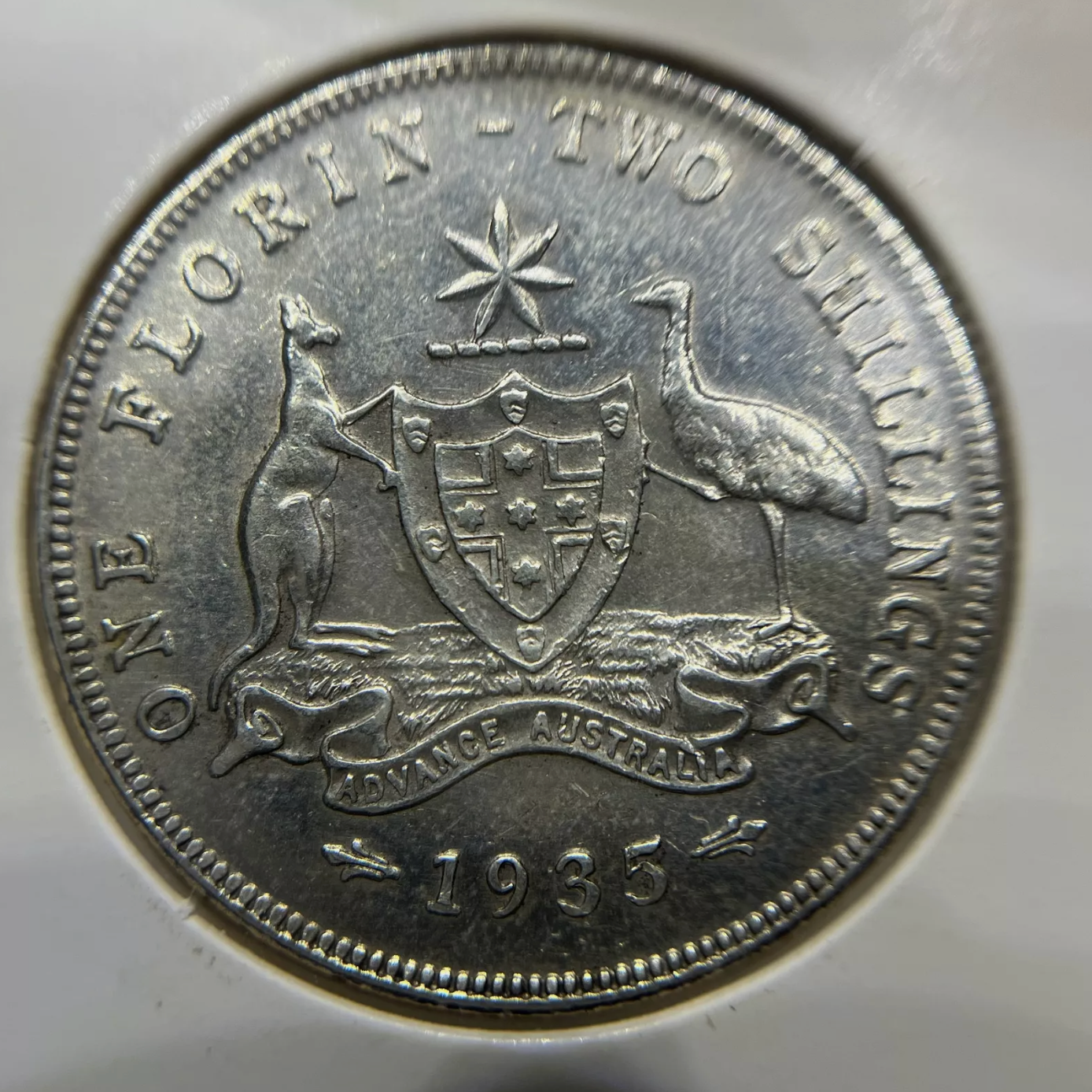 1935 Florin - Extremely Fine