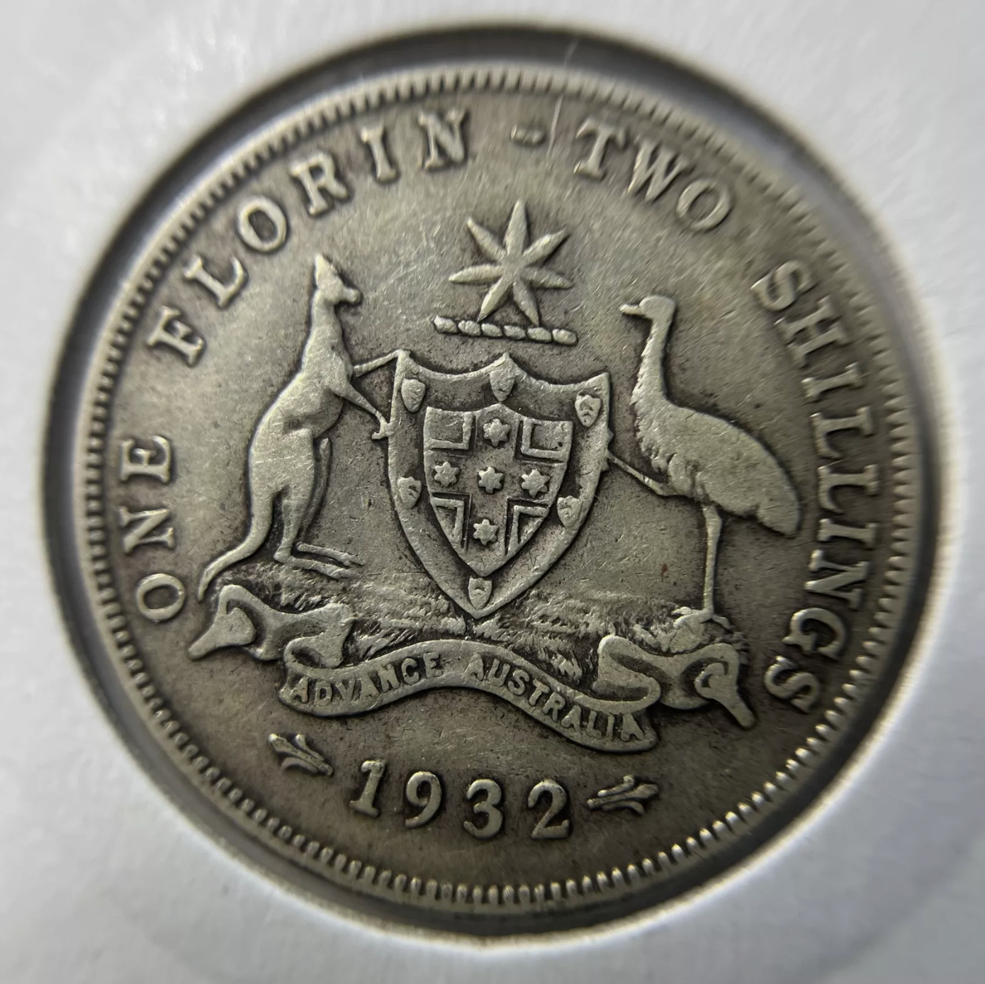 1932 Florin - good Fine