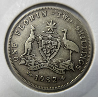 1932 Florin - good Fine
