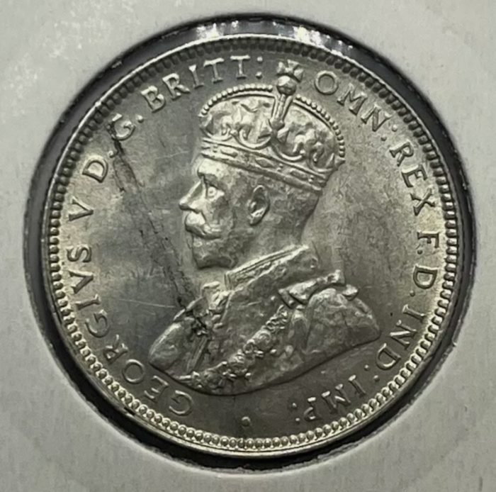 1928 Shilling Coin - Uncirculated