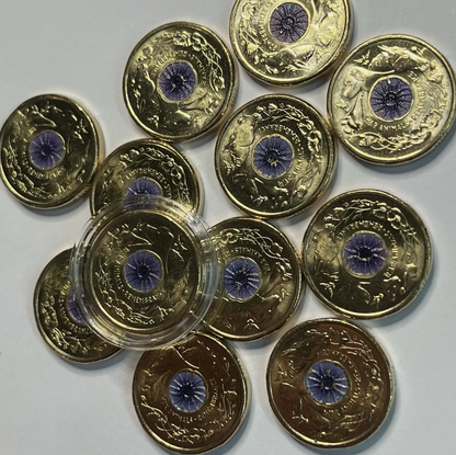 2024 Purple Poppy 2 Dollar - Uncirculated