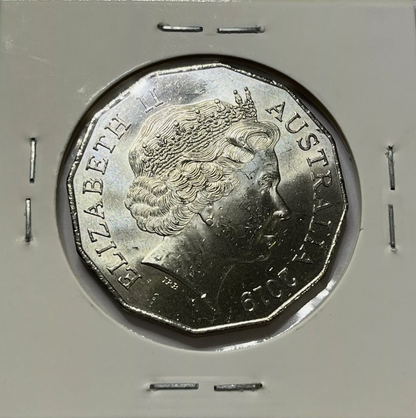 2019 Fifty Cent Coin - Indigenous Languages  - Uncirculated