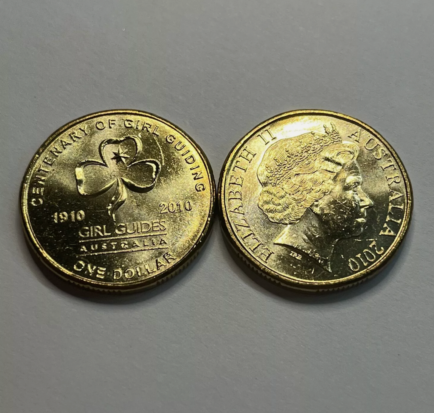 2010 Girl Guides One Dollar - Uncirculated