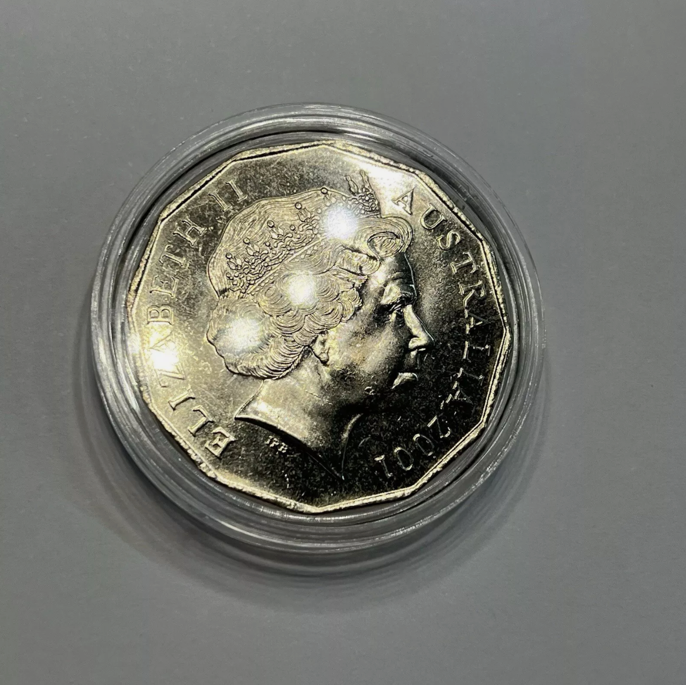 2001 Western Australia Centenary of Federation 50 Cent - Uncirculated