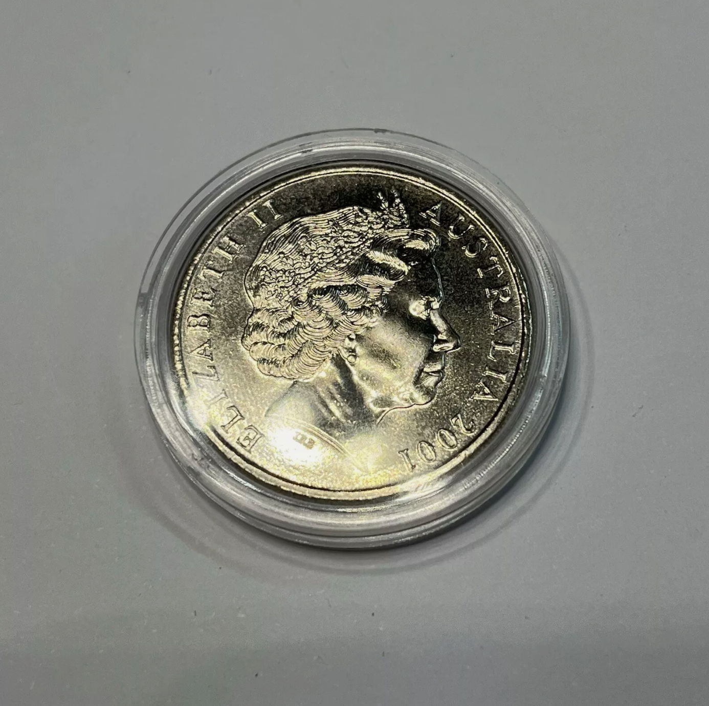 2001 Western Australia Centenary of Federation 20 Cent - Uncirculated