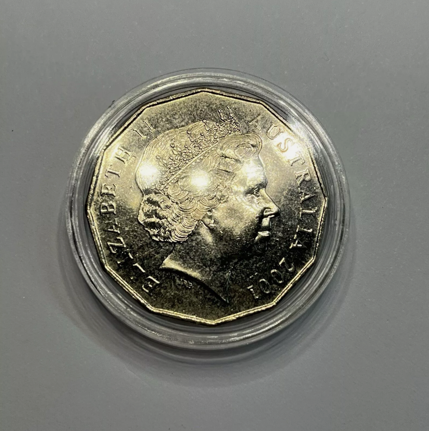 2001 Victoria Centenary of Federation 50 Cent - Uncirculated