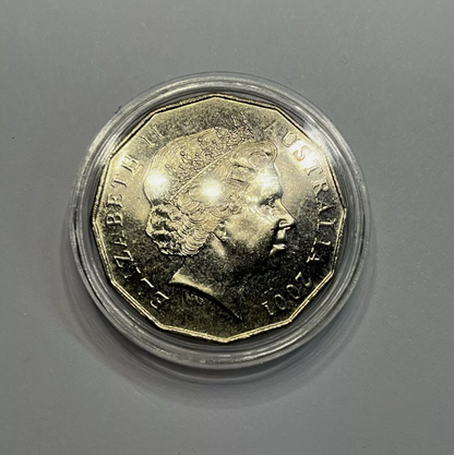 2001 Victoria Centenary of Federation 50 Cent - Uncirculated