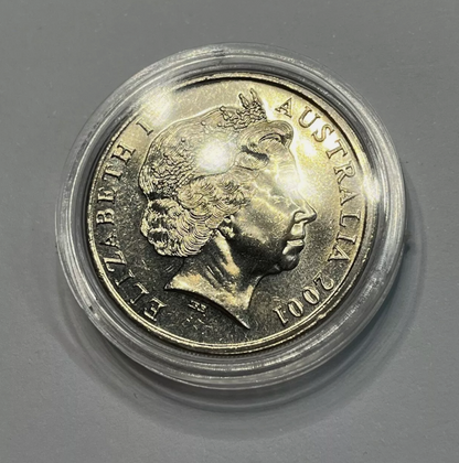 2001 Victoria Centenary of Federation 20 Cent - Uncirculated