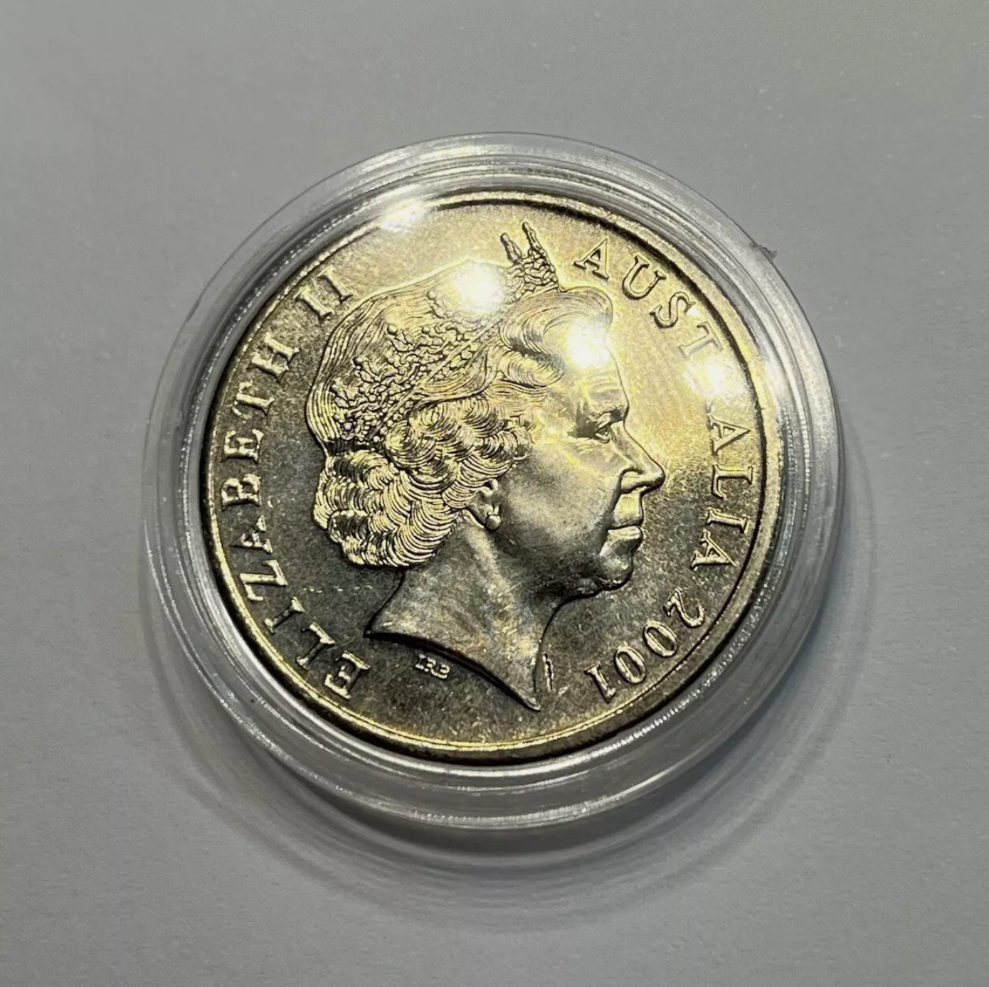 2001 Tasmania Centenary of Federation 20 Cent - Uncirculated