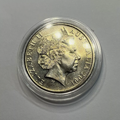 2001 Tasmania Centenary of Federation 20 Cent - Uncirculated