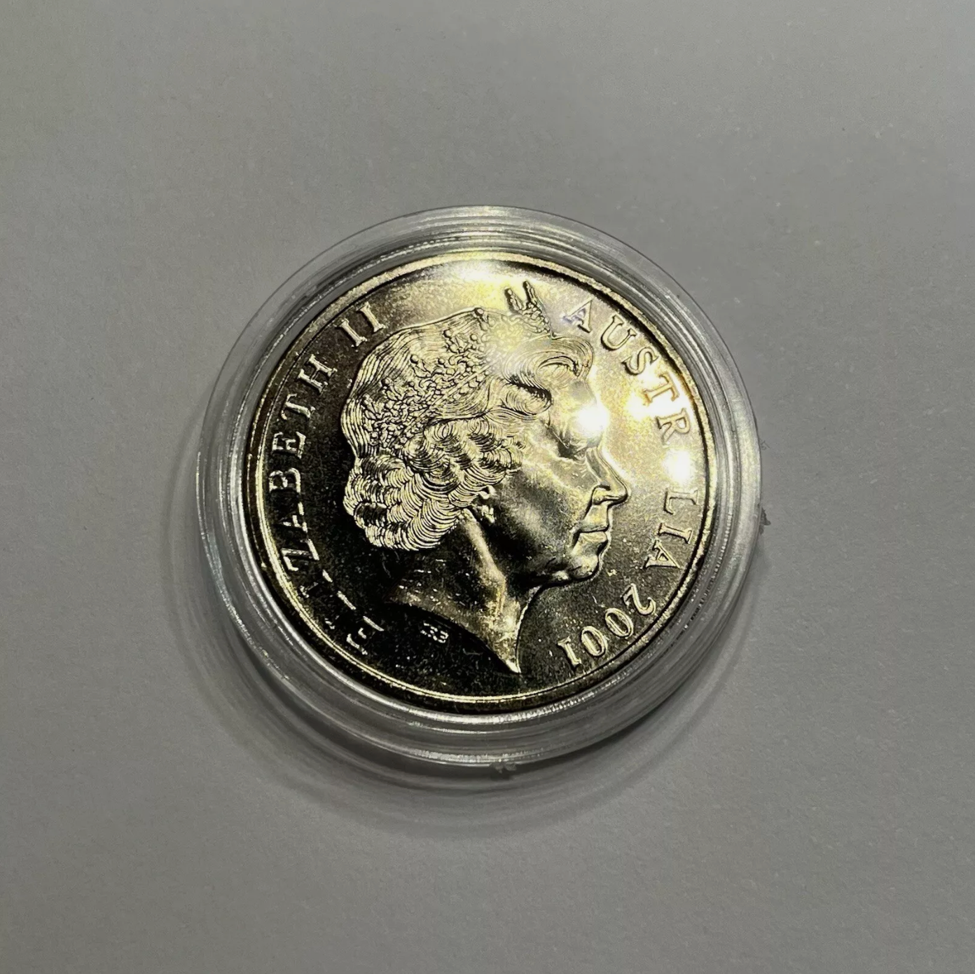 2001 Queensland Centenary of Federation 20 Cent - Uncirculated