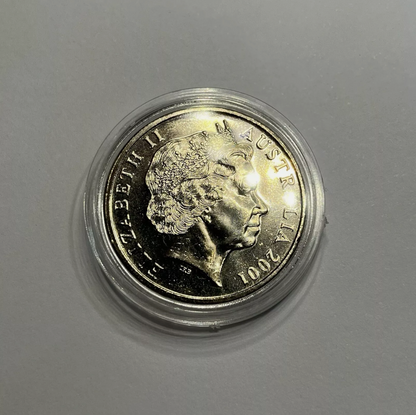 2001 Queensland Centenary of Federation 20 Cent - Uncirculated