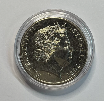 2001 Northern Territory Centenary of Federation 20 Cent - Uncirculated