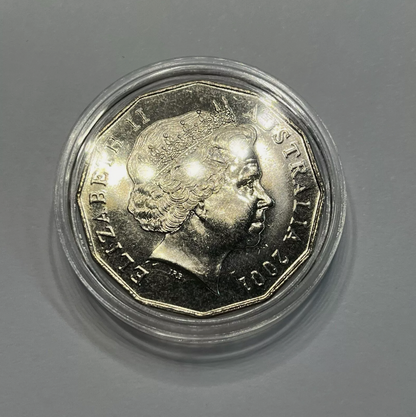 2001 Norfolk Island Centenary of Federation 50 Cent - Uncirculated
