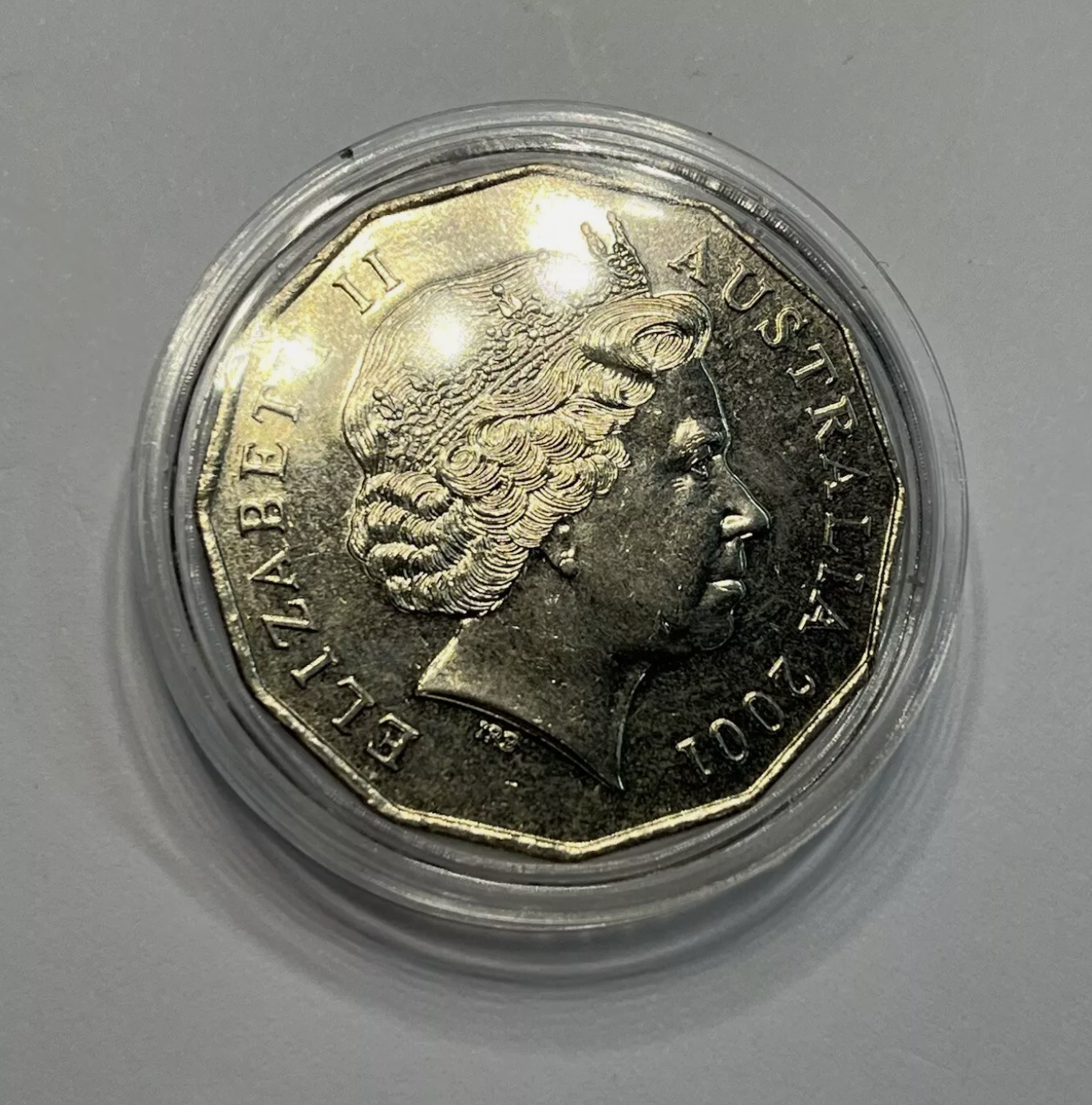 2001 New South Wales Centenary of Federation 50 Cent - Uncirculated