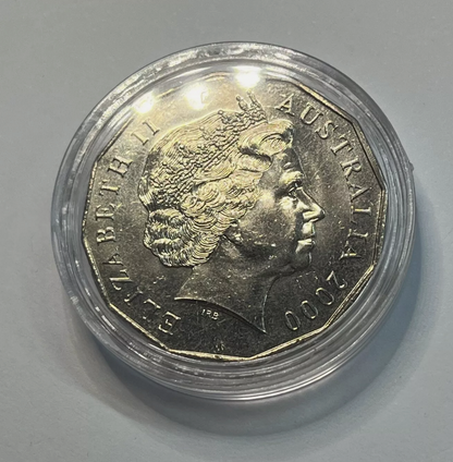 2000 Millenium Year 50 Cent - Uncirculated