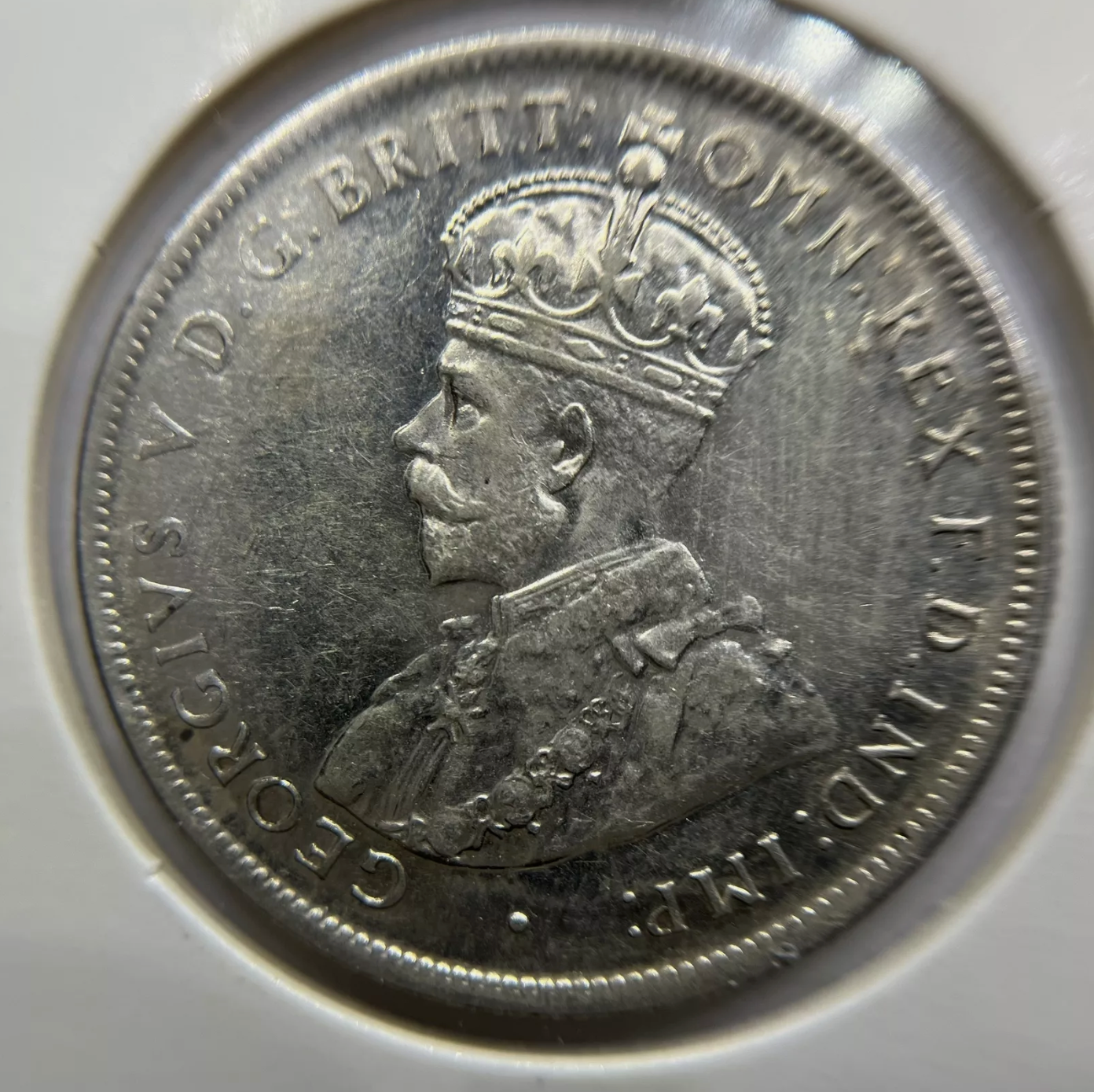1925 Florin Coin - about Uncirculated Lustre